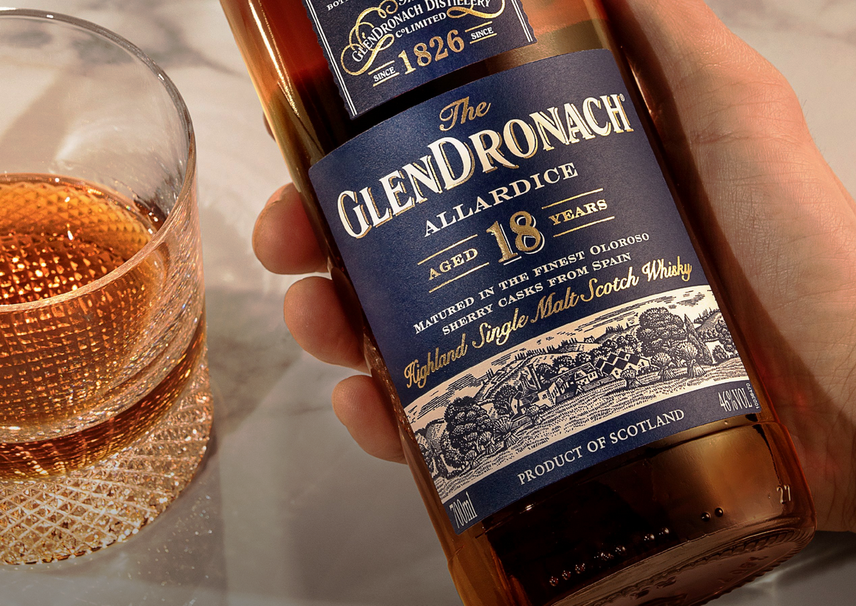 prawdziwy wiek whisky glendronach